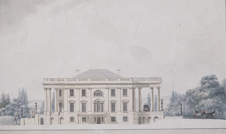 1807年当時のホワイト・ハウス