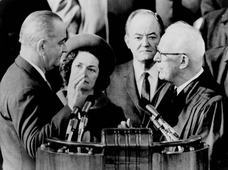 リンドン・ジョンソンの大統領宣誓(1965年)