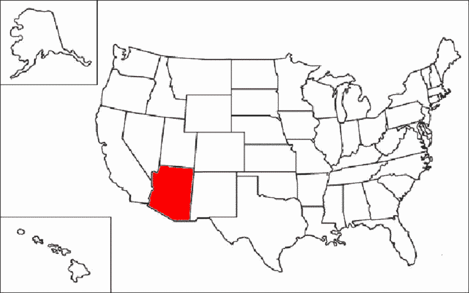 州 地図 アメリカ